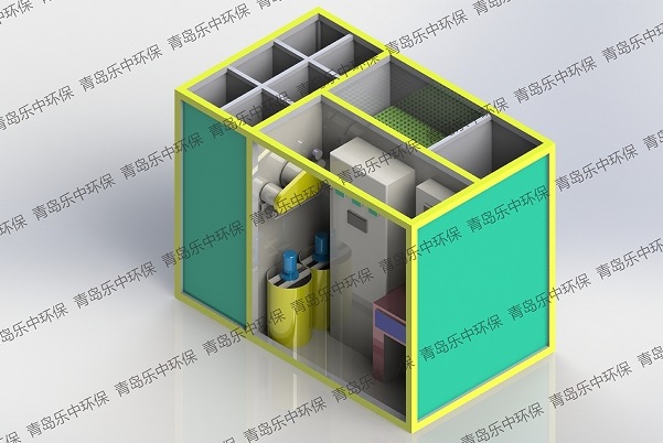 一體化凈水設(shè)備設(shè)計圖_青島樂中環(huán)保